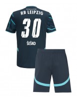 RB Leipzig Benjamin Sesko #30 Kolmaspaita Lasten 2024-25 Lyhythihainen (+ shortsit)